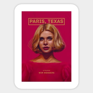 Paris, Texas Sticker